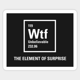 Element of Surprise Sticker